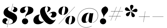 Lust Stencil Display Italic Font OTHER CHARS