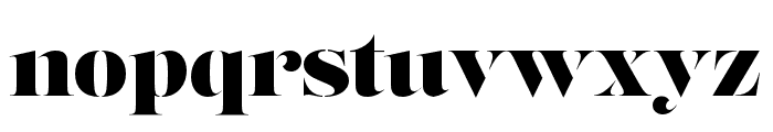 Lust Stencil Display Font LOWERCASE