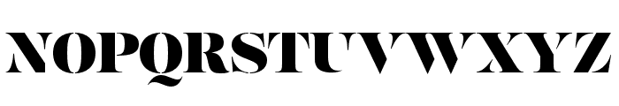 Lust Stencil Regular Font UPPERCASE