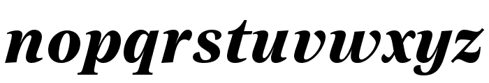 Lust Text Black Italic Font LOWERCASE