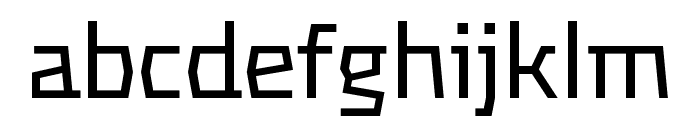 Mach Pro Regular Font LOWERCASE