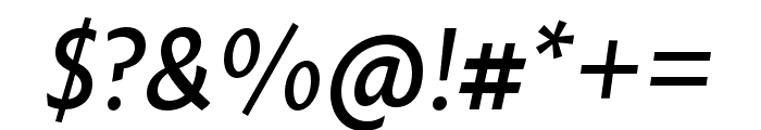 Macho Medium Italic Font OTHER CHARS