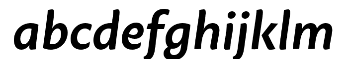 Macho SemiBold Italic Font LOWERCASE