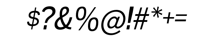 Madawaska Italic Font OTHER CHARS