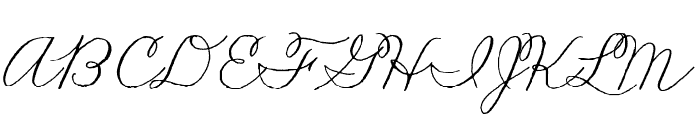 Madelinette Regular Font UPPERCASE