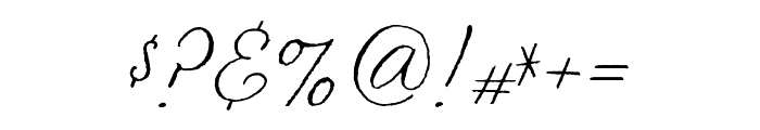 Madelinette Rustica Regular Font OTHER CHARS