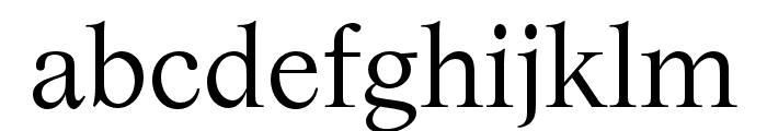 Magister Regular Font LOWERCASE