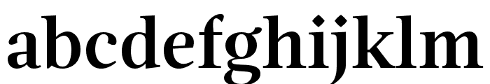 Magneta Condensed SemiBold Font LOWERCASE