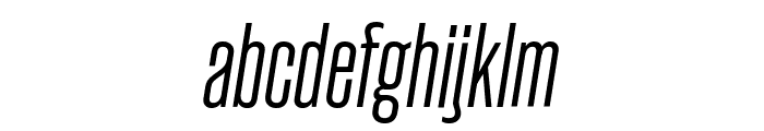 Magno Sans Variable Italic Font LOWERCASE