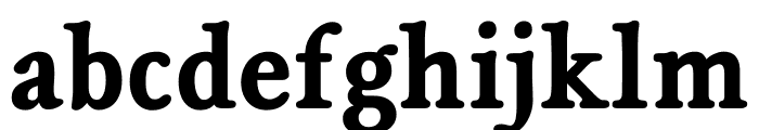 Magpie Bold Font LOWERCASE