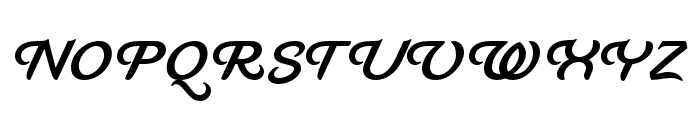 Mahalia Regular Font UPPERCASE