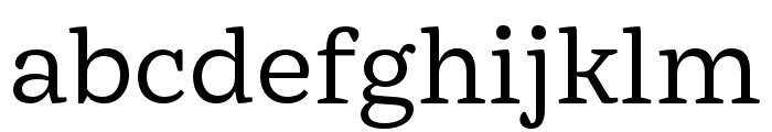 Mala Condensed Regular Font LOWERCASE