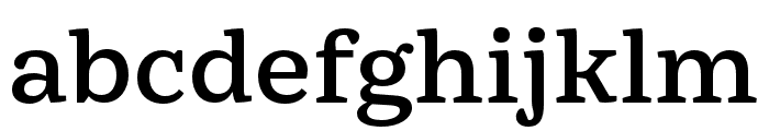 Mala Condensed SemiBold Font LOWERCASE