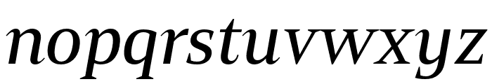 Mandrel Cond Medium Italic Font LOWERCASE