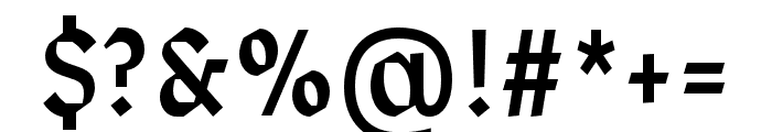 Manofa Condensed Light Font OTHER CHARS