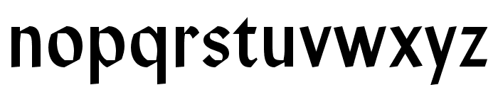 Manofa Condensed Light Font LOWERCASE