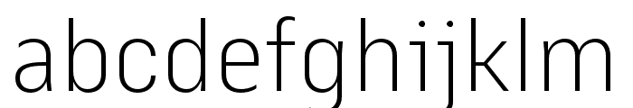 Margin MVB Light Font LOWERCASE