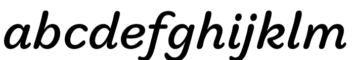 Marigny Medium Italic Font LOWERCASE