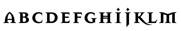 Mason Serif OT Bold Font LOWERCASE