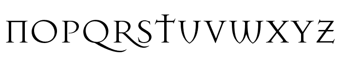 Mason Serif OT Regular Font UPPERCASE
