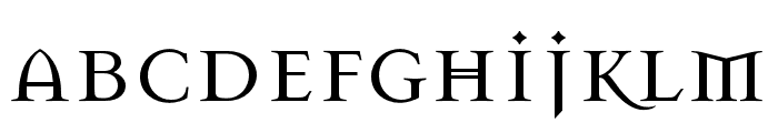 Mason Serif OT Regular Font LOWERCASE