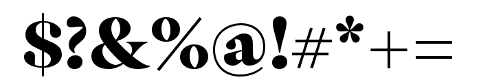 Masqualero Black Font OTHER CHARS