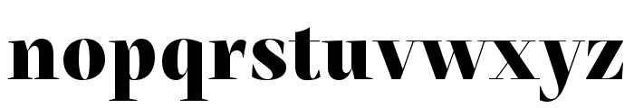 Mastro Display Black Font LOWERCASE