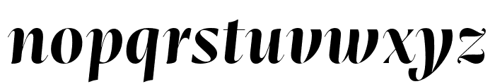 Mastro Display Bold Italic Font LOWERCASE