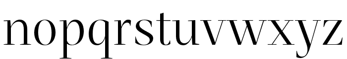 Mastro Display Book Font LOWERCASE