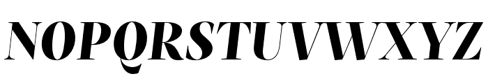 Mastro Display Extra Bold Italic Font UPPERCASE