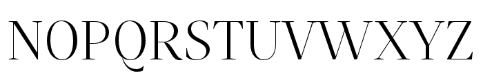 Mastro Display Light Font UPPERCASE