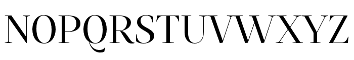 Mastro Display Regular Font UPPERCASE