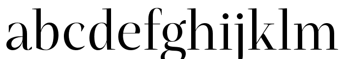 Mastro Display Regular Font LOWERCASE