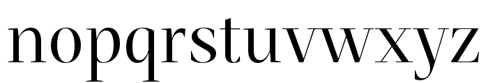 Mastro Display Regular Font LOWERCASE