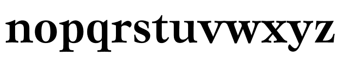 Mauritius Medium Font LOWERCASE