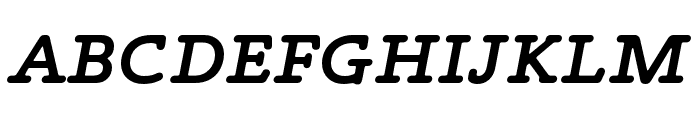 Maxular SemiBold Italic Font UPPERCASE