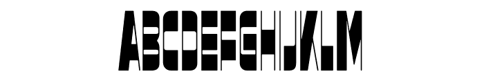 Megabase Open Font UPPERCASE