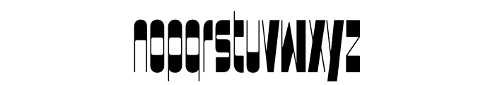 Megabase Open Font LOWERCASE