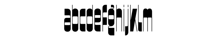 Megabase Regular Font LOWERCASE