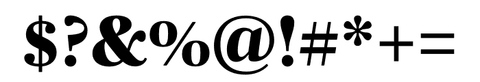 Mencken Std Head ExtraBold Italic Font OTHER CHARS