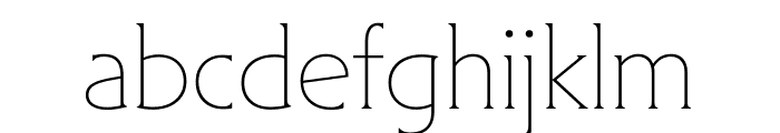 Mendl Serif Dusk SemiBold Font LOWERCASE
