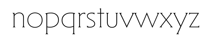 Mendl Serif Dusk SemiBold Font LOWERCASE