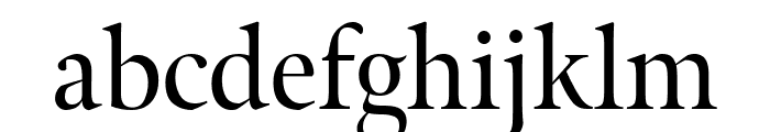 Meno Display Condensed Regular Font LOWERCASE