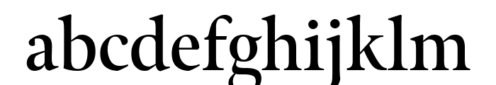 Meno Display Condensed Semi Bold Font LOWERCASE