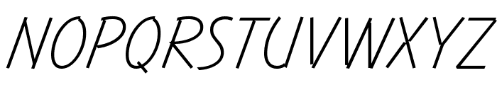 Mercato Thin Font LOWERCASE