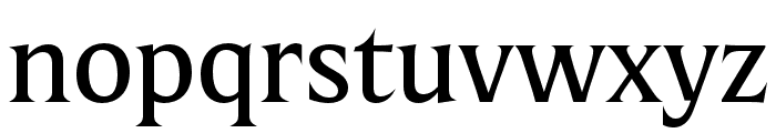 Mestiza Regular Font LOWERCASE