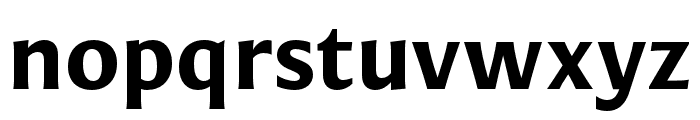 Mestiza Sans Bold Font LOWERCASE