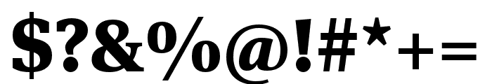 Meta Serif Pro Black Font OTHER CHARS
