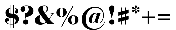 MillerBanner Black Font OTHER CHARS