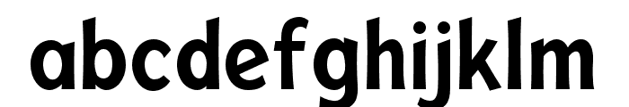 Mingler Bold Italic Font LOWERCASE